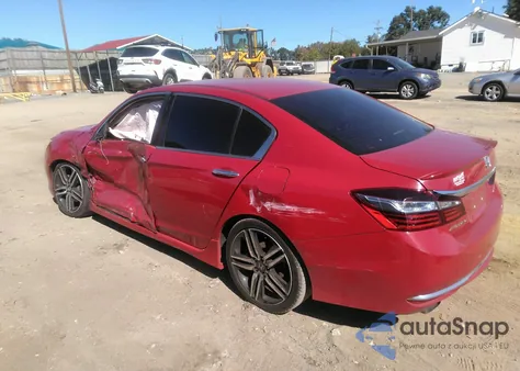 2017 Honda Accord Sport Se z USA, uszkodzony, nr VIN 1HGCR2F12HA109274